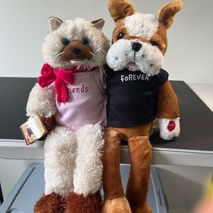 Musical Dog Cat CHANTILLY LANE Duets Moves Sings FRIENDSHIP
